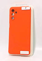 Чехол для телефона Samsung A14(4G) Silicone Original FULL №7 New apricot (4you)