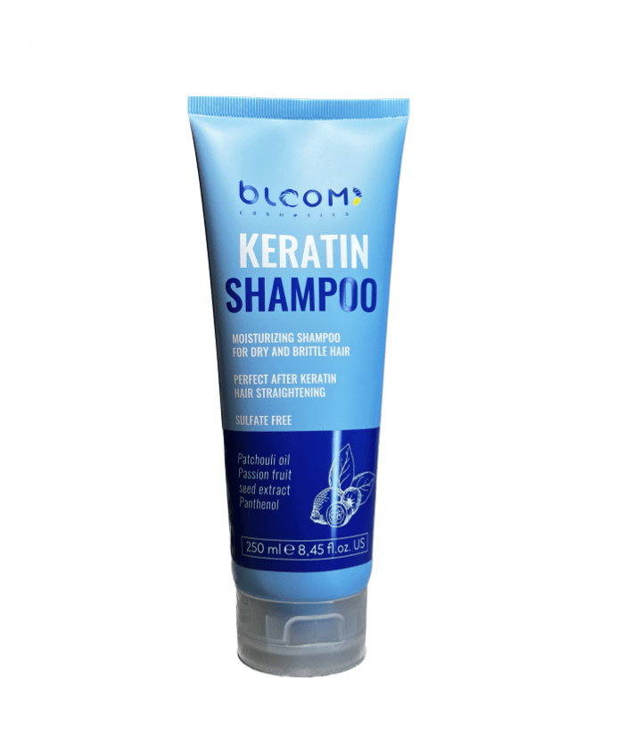 Шампунь BLOOM (ZOOM) Keratin Shampoo безсульфатний з кератином 250 мл