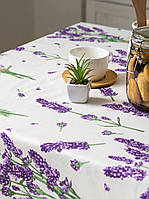 Грязеотталкивающая скатерть для обеденного стола с рисунком, тефлоновая скатерть 115x180 см
