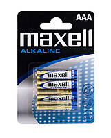 Батарейка MAXELL LR03 4PK BLISTER 4шт (M-723671.04.EU) inc mus