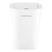 Розумний кошик для сміття Xiaomi Ninestars Waterproof Sensor Trash Can White (DZT-10-11S) [65669]