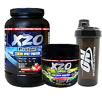 Протеин сывороточный 1 кг + Креатин 300 г + Шейкер XZO Nutrition