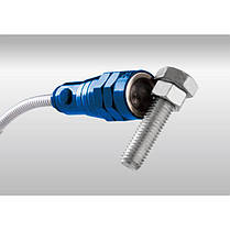 Ліхтар фонарик світлодіодний телескопический магнітний 170-560мм 3 LED King Tony 79833, фото 5