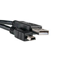 Дата кабель USB 2.0 AM to Mini 5P 1.5m PowerPlant KD00AS1244 JLK