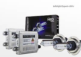 Комплект ксенону Infolight Expert +50% H7 4300K