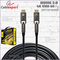 Кабель оптический HDMI Cablexpert CCAP-HDMIDD-AOC HDMI V.2.0 4К 60Гц позолоченные коннекторы AOC