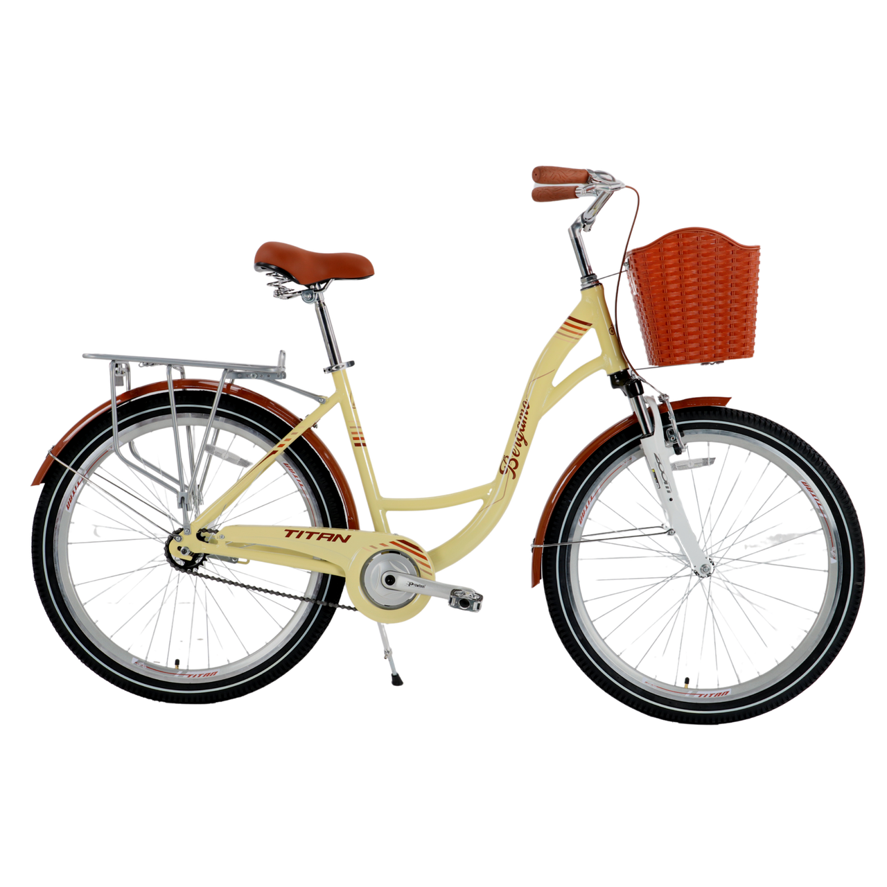 Велосипед 26" Bergamo 2024 Рама-17" cream