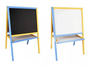 Мольберт 2-сторонній з полицею, магнітний МІНІ 82*54см MPKм2 G-Rich