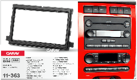 Перехідна рамка Ford Focus, Fusion, Mustang, Taurus Carav 11-363