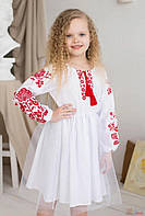 Платье с украинской вышивкой "Птахи" (104 см.) Зроблено з турботою