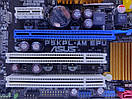 Материнська плата ASUS P5KPL-AM EPU (Socket 775,DDR2,QUAD,б/у), фото 3
