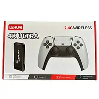 Игровая приставка Infinity LEHUAI 4K Ultra HD Game Stick 64GB White беспроводные геймпады 2шт