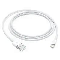 Дата-кабель Apple Lightning (тато) to USB (тато) 1m (MD818/MQUE2) White Original