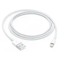 Дата-кабель Apple MD818/MQUE2 1m USB (тато) - Lightning (тато) White