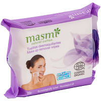 Влажные салфетки Masmi Organic для снятия макияжа 20 шт. 8432984001070 JLK