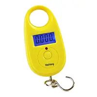 Кантерный электронный вес WH-A11/6611/JP101 до 25кг (5г) kg/lb yellow