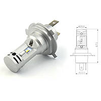 Світлодіодні лампи Baxster SE Plus H4 H/L 6000K (2шт)