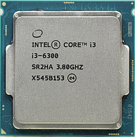 Процессор s1151 Intel Core i3-6300 3.8GHz 2/4 4MB DDR3L 1333-1600 DDR4 1866-2133 HD Graphics 530 65W б/у