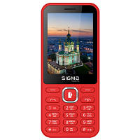 Мобильный телефон Sigma X-style 31 Power Type-C Red 4827798855058 JLK