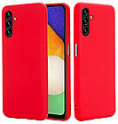 Чохол силіконовий для Samsung A04S/A13 5G (A047/A136U) Silicone Case Full (Червоний), фото 3