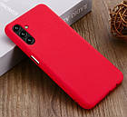 Чохол силіконовий для Samsung A04S/A13 5G (A047/A136U) Silicone Case Full (Червоний), фото 4