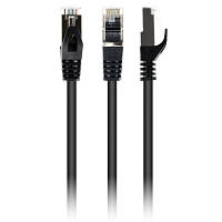 Патч-корд 3м S/FTP Cat 6A CU LSZH black Cablexpert PP6A-LSZHCU-BK-3M JLK