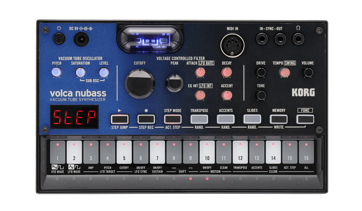 Аналоговий синтезатор Korg VOLCA-NUBASS