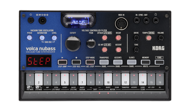 Аналоговий синтезатор Korg VOLCA-NUBASS, фото 1