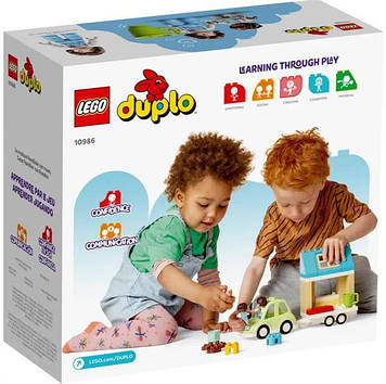 Конструктор LEGO DUPLO Town Сімейний будинок на колесах 31 деталь (10986)