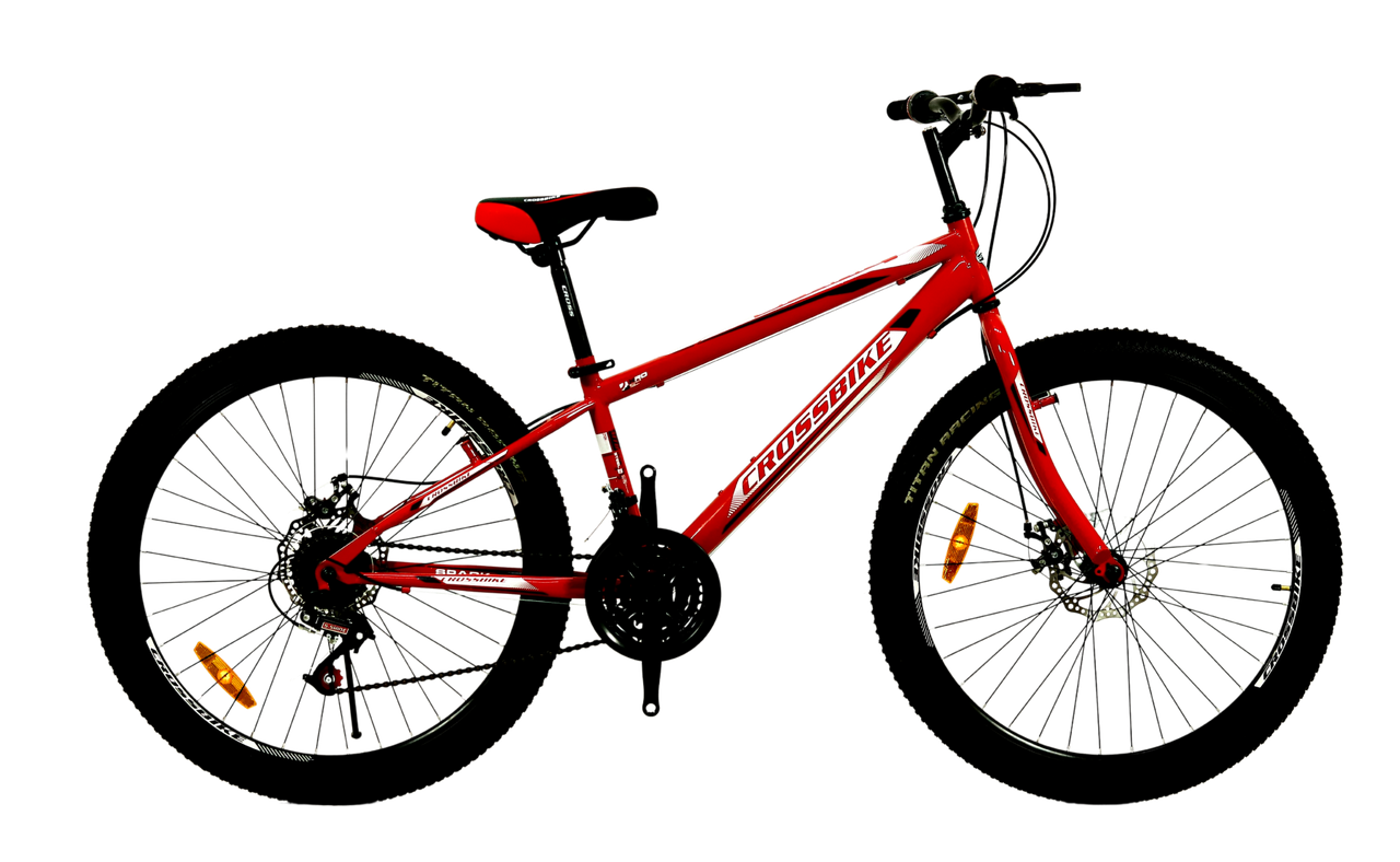 Велосипед 26" Spark D-Steel 2022 Рама 13" red від 135 см