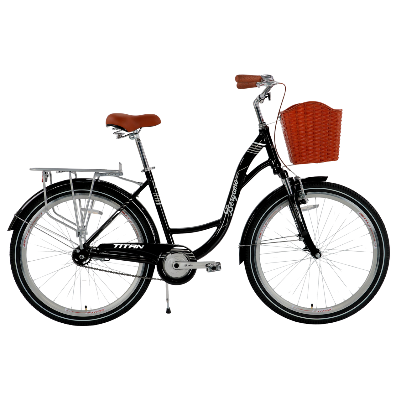 Велосипед 26" Bergamo 2024 Рама-17" black