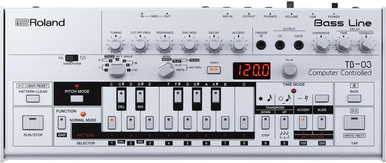 Аналоговий синтезатор Roland TB-03