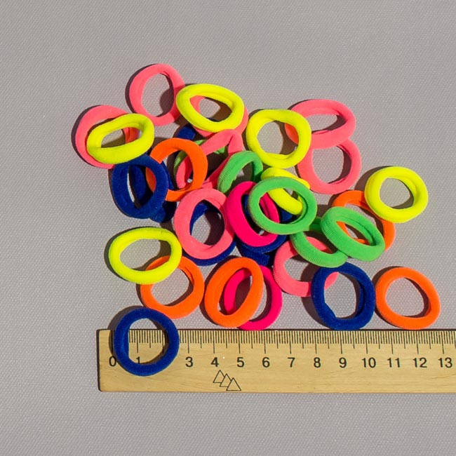 

Резинка бесшовная МИНИ цветные за 100 шт ЗР-11-опт