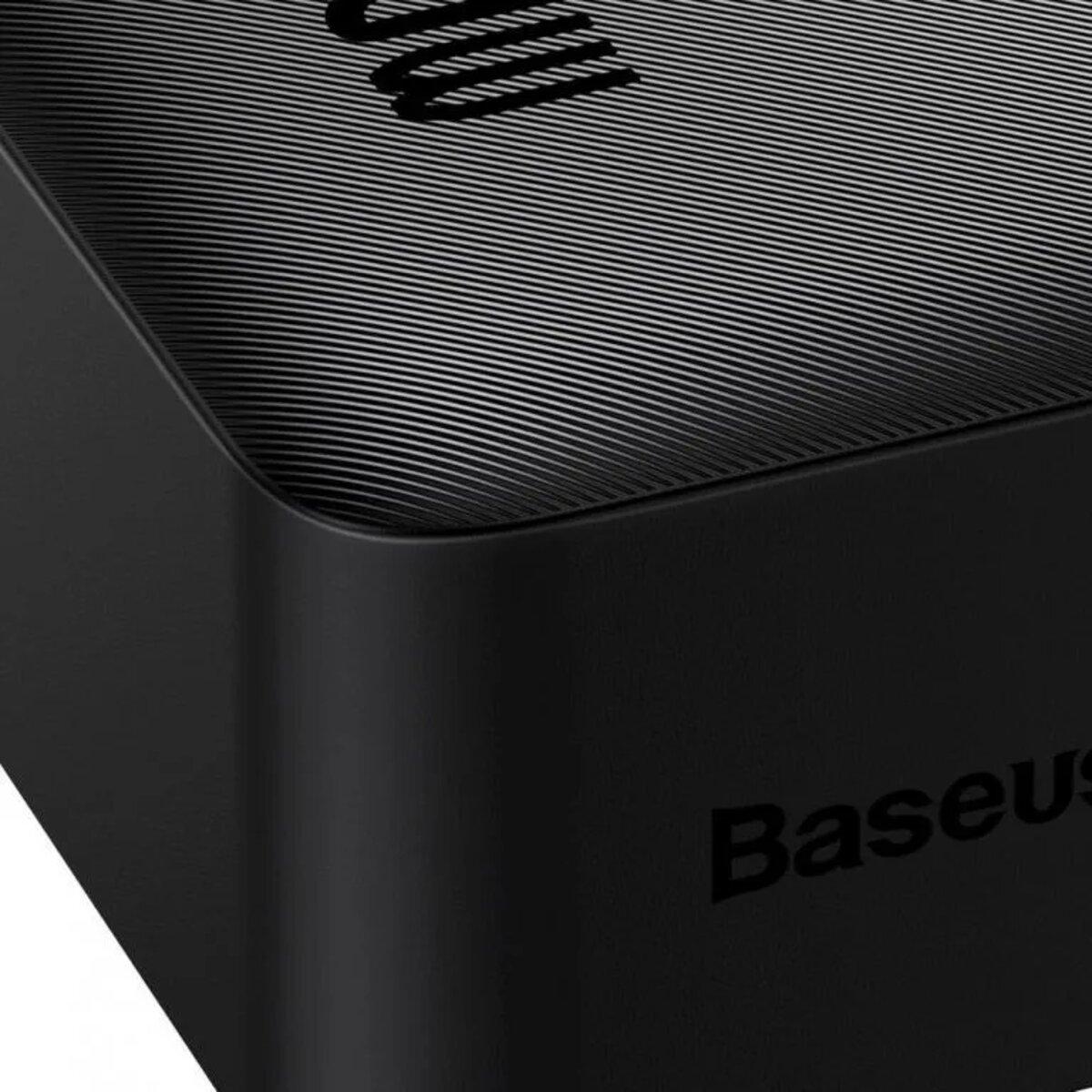 Зовнішній акумулятор Baseus Bipow Digital Display Power bank 30000mAh 20W Black inc mus - фото 5 - id-p2191453758