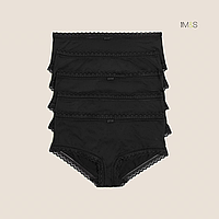 Женские трусики-шортики в микрофибре (5шт) от M&S Low Rise Shorts
