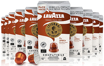 Nespresso Lavazza Tierra for Africa Aluminium 10 капсул