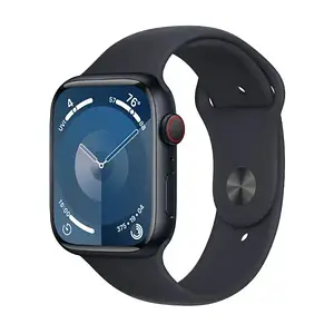 Смарт-годинник Apple Watch Series 9 GPS + Cellular 45mm Midnight Alu. Case w. Midnight S. Band - M/L (MRMD3) (Вживаний)