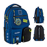 Рюкзак Kite Education teens 42x29x17 см, 17 л, синій (K24-2587M-3), фото 4