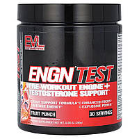 Предтренировочный комплекс Evlution Nutrition ENGN Test Pre-Workout Engine + Testosterone Support 285 g (Fruit