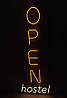 Неонова вивіска Open hostel 1000х300 мм з пультом, фото 3