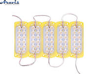 Лента Модуль 2835 Yellow 12 led 12V 51368 AG-MZ-2835-12-12 Y