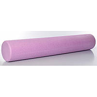 Массажный ролик для йоги «MS 3232-V» Фиолетовый (Размер 90-15см, для массажа спины, шеи, ног)