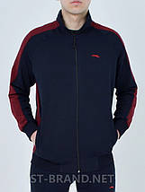 48,50,52. Темно-синя чоловіча кофта з якісного трикотажу двунитки, фото 4