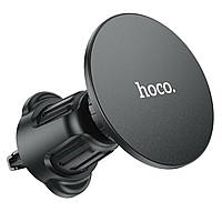 Тримач для мобільного HOCO H12 Fine jade ring magnetic car holder(air outlet) Black mus
