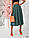 Спідниця-кльош жіноча супер софт у горох розміри 40-50 (8кв) "DORA" недорого від прямого постачальника, фото 4