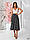 Спідниця-кльош жіноча супер софт у горох розміри 40-50 (8кв) "DORA" недорого від прямого постачальника, фото 6