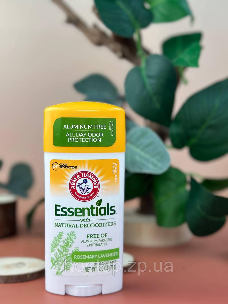 Натуральний дезодорант стік Arm & Hammer Essential Розмарин і Лаванда 71 г, фото 1