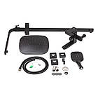 Акційний набір сантехніки TM Lidz: Мийка 7849 Black PVD, Душова система Kubis, 2 Змішувачі (у ванну та кухню), фото 7