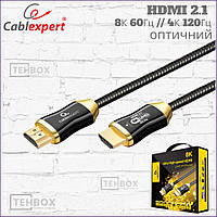 Кабель оптический HDMI Cablexpert CCBP-HDMI8K-AOC HDMI V.2.1 8К 60Гц60 4К 120Гц позолоченные коннекторы AOC