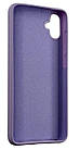 Чохол силіконовий для Samsung A05 (A055) Silicone Case Full (Бузковий), фото 3